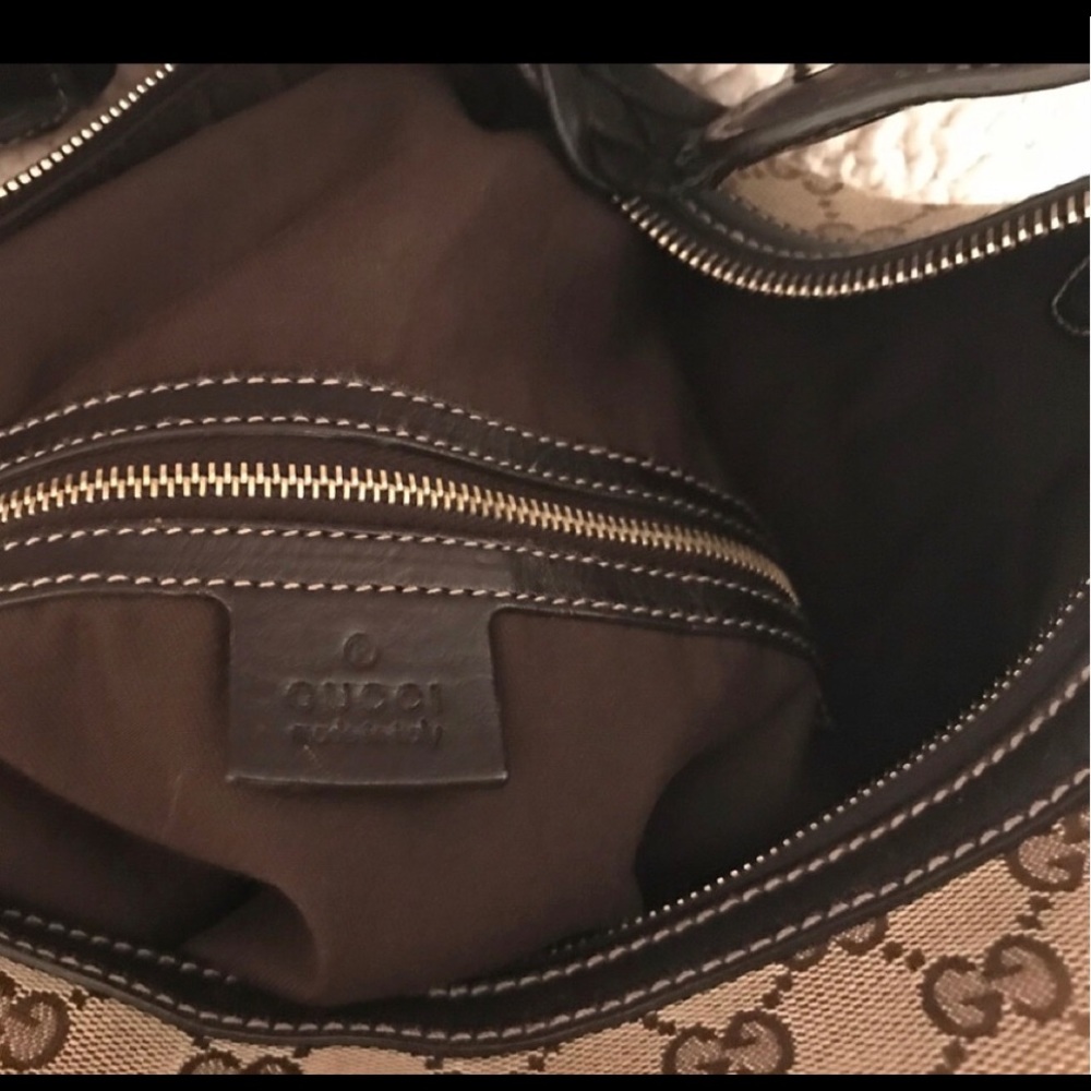 GUCCI GG MEDIUM PELHAM HOBO HANDBAG - Picture 6 of 7